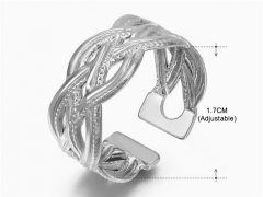 HY Wholesale Popular Rings Jewelry Stainless Steel 316L Rings-HY0159R0616