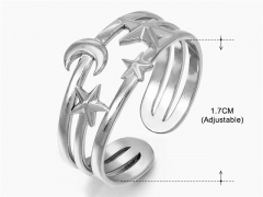 HY Wholesale Popular Rings Jewelry Stainless Steel 316L Rings-HY0159R0324