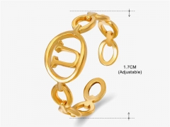 HY Wholesale Popular Rings Jewelry Stainless Steel 316L Rings-HY0159R0051