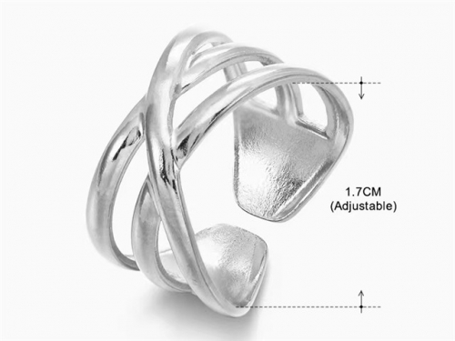 HY Wholesale Popular Rings Jewelry Stainless Steel 316L Rings-HY0159R0828