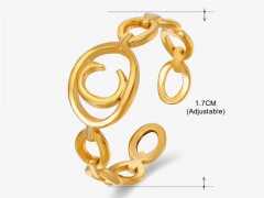 HY Wholesale Popular Rings Jewelry Stainless Steel 316L Rings-HY0159R0033