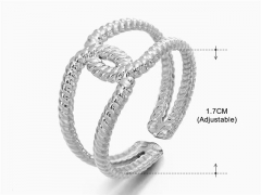 HY Wholesale Popular Rings Jewelry Stainless Steel 316L Rings-HY0159R0630