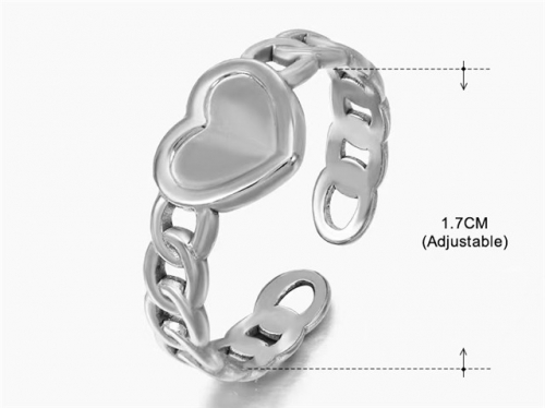 HY Wholesale Popular Rings Jewelry Stainless Steel 316L Rings-HY0159R0780