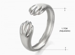 HY Wholesale Popular Rings Jewelry Stainless Steel 316L Rings-HY0159R0966