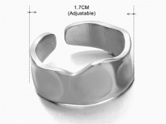 HY Wholesale Popular Rings Jewelry Stainless Steel 316L Rings-HY0159R0394