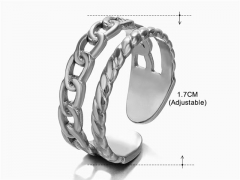 HY Wholesale Popular Rings Jewelry Stainless Steel 316L Rings-HY0159R0392