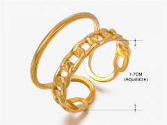 HY Wholesale Popular Rings Jewelry Stainless Steel 316L Rings-HY0159R0430