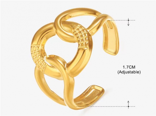 HY Wholesale Popular Rings Jewelry Stainless Steel 316L Rings-HY0159R0641