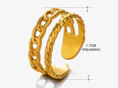 HY Wholesale Popular Rings Jewelry Stainless Steel 316L Rings-HY0159R0391