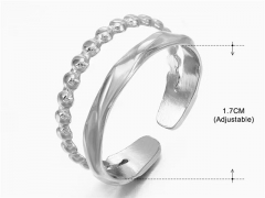 HY Wholesale Popular Rings Jewelry Stainless Steel 316L Rings-HY0159R0544