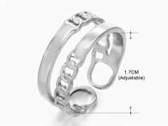 HY Wholesale Popular Rings Jewelry Stainless Steel 316L Rings-HY0159R0553