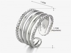 HY Wholesale Popular Rings Jewelry Stainless Steel 316L Rings-HY0159R0208