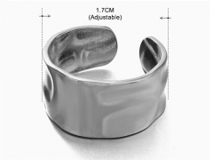 HY Wholesale Popular Rings Jewelry Stainless Steel 316L Rings-HY0159R0396