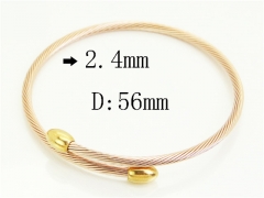 HY Wholesale Bangles Jewelry Stainless Steel 316L Popular Bangle-HY38B0910PC