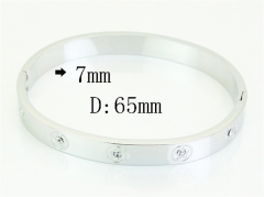 HY Wholesale Bangles Jewelry Stainless Steel 316L Popular Bangle-HY80B2098PL