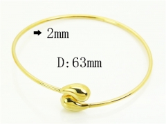 HY Wholesale Bangles Jewelry Stainless Steel 316L Popular Bangle-HY59B0351HVV