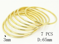 HY Wholesale Bangles Jewelry Stainless Steel 316L Popular Bangle-HY58B0655HJE