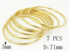 HY Wholesale Bangles Jewelry Stainless Steel 316L Popular Bangle-HY58B0656HJA