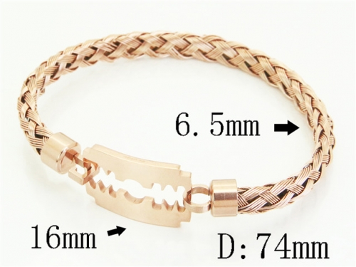 HY Wholesale Bangles Jewelry Stainless Steel 316L Popular Bangle-HY58B0670HIW