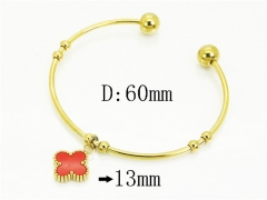 HY Wholesale Bangles Jewelry Stainless Steel 316L Popular Bangle-HY58B0675KQ