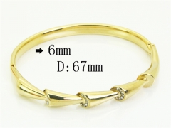 HY Wholesale Bangles Jewelry Stainless Steel 316L Popular Bangle-HY80B2097HLS