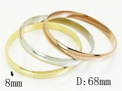 HY Wholesale Bangles Jewelry Stainless Steel 316L Popular Bangle-HY58B0662HIC