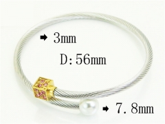 HY Wholesale Bangles Jewelry Stainless Steel 316L Popular Bangle-HY38B0900HJE