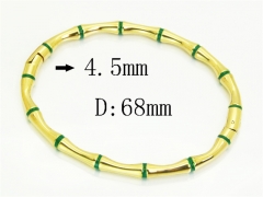 HY Wholesale Bangles Jewelry Stainless Steel 316L Popular Bangle-HY30B0216HLW