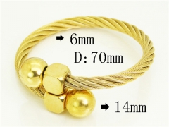 HY Wholesale Bangles Jewelry Stainless Steel 316L Popular Bangle-HY38B0939HMC