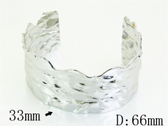 HY Wholesale Bangles Jewelry Stainless Steel 316L Popular Bangle-HY30B0179HIS