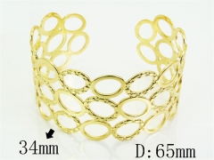 HY Wholesale Bangles Jewelry Stainless Steel 316L Popular Bangle-HY30B0157HOW