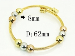 HY Wholesale Bangles Jewelry Stainless Steel 316L Popular Bangle-HY38B0950HIF