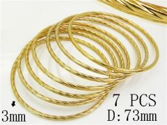 HY Wholesale Bangles Jewelry Stainless Steel 316L Popular Bangle-HY58B0678HME