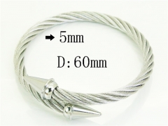 HY Wholesale Bangles Jewelry Stainless Steel 316L Popular Bangle-HY38B0872OZ