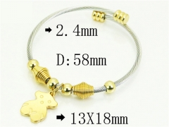 HY Wholesale Bangles Jewelry Stainless Steel 316L Popular Bangle-HY38B0958HJR