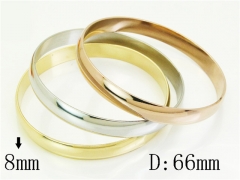 HY Wholesale Bangles Jewelry Stainless Steel 316L Popular Bangle-HY58B0661HID