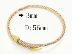 HY Wholesale Bangles Jewelry Stainless Steel 316L Popular Bangle-HY38B0880PR