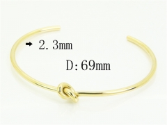 HY Wholesale Bangles Jewelry Stainless Steel 316L Popular Bangle-HY80B2103NV