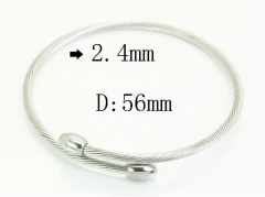 HY Wholesale Bangles Jewelry Stainless Steel 316L Popular Bangle-HY38B0906MW