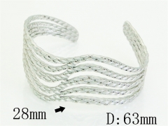 HY Wholesale Bangles Jewelry Stainless Steel 316L Popular Bangle-HY30B0187HFF