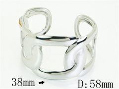 HY Wholesale Bangles Jewelry Stainless Steel 316L Popular Bangle-HY30B0185HIW