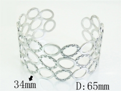 HY Wholesale Bangles Jewelry Stainless Steel 316L Popular Bangle-HY30B0156HIQ