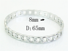 HY Wholesale Bangles Jewelry Stainless Steel 316L Popular Bangle-HY70B0506HEE