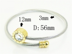 HY Wholesale Bangles Jewelry Stainless Steel 316L Popular Bangle-HY38B0916HXX