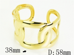 HY Wholesale Bangles Jewelry Stainless Steel 316L Popular Bangle-HY30B0186HOW