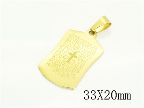 HY Wholesale Pendant Jewelry 316L Stainless Steel Jewelry Pendant-HY12P2047JL