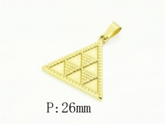 HY Wholesale Pendant Jewelry 316L Stainless Steel Jewelry Pendant-HY12P2067JL