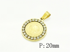 HY Wholesale Pendant Jewelry 316L Stainless Steel Jewelry Pendant-HY12P2041LQ