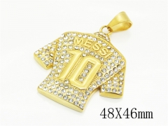 HY Wholesale Pendant Jewelry 316L Stainless Steel Jewelry Pendant-HY22P1184HLW