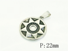 HY Wholesale Pendant Jewelry 316L Stainless Steel Jewelry Pendant-HY12P2080JR